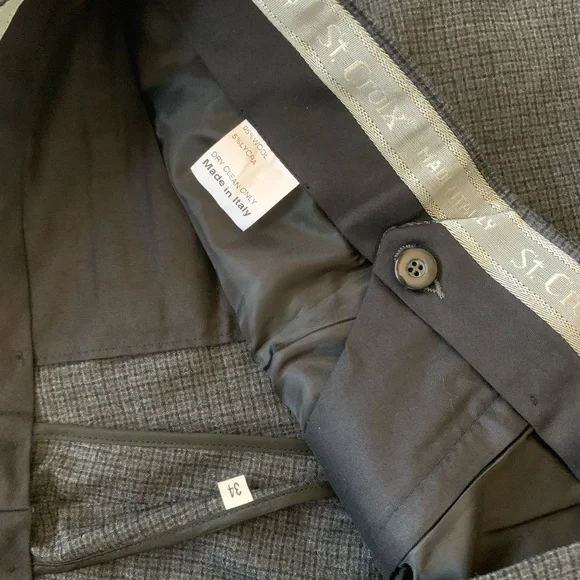 Men’s St Croix wool slacks dress pants - Picture 3 of 10